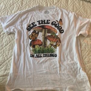 Hippie graphic T-shirt